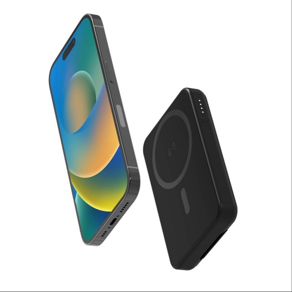 Mophie Snap + Juice Pack Mini with Stand Portable Magnetic Phone Charger - Picture 3 of 6